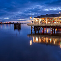 Buy canvas prints of Cardiff Bay Reflections by Richard Downs