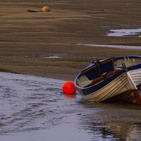 Buy canvas prints of  the lil fishing boat by chris elgood