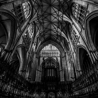Buy canvas prints of  York Minster by Daniel Hill