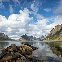 Buy canvas prints of The Beauty of Lofoten by Eirik Sørstrømmen