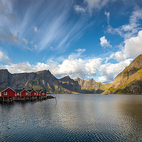 Buy canvas prints of A beautiful day in Lofoten by Eirik Sørstrømmen