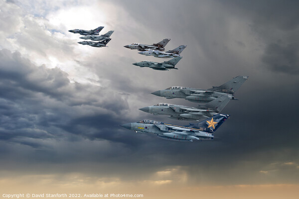 Tornado's Last Flight Picture Board by David Stanforth