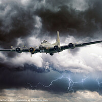 Buy canvas prints of Sally B braves the storm by David Stanforth