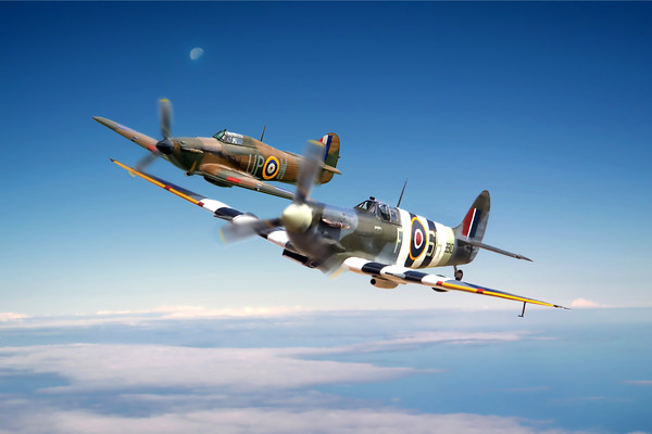 Battle of Britain Heroes Picture Board by David Stanforth