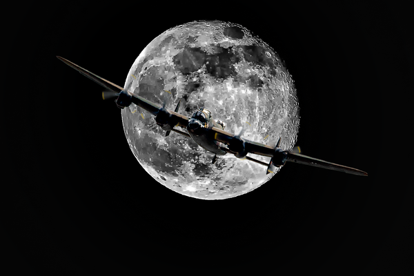 Bomber's Moon Picture Board by David Stanforth