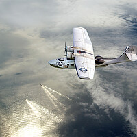 Buy canvas prints of Catalina on Patrol by David Stanforth