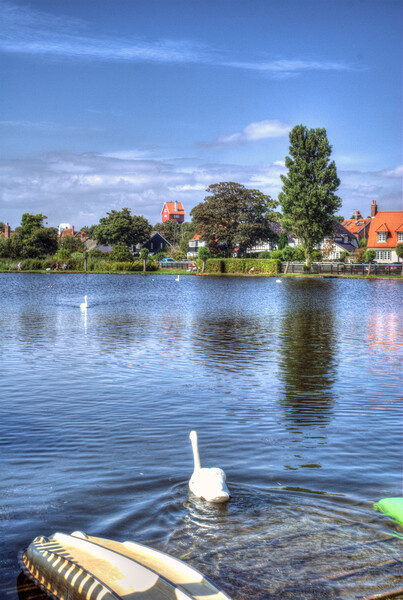 House in the Clouds - Thorpeness Picture Board by David Stanforth