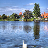 Buy canvas prints of House in the Clouds - Thorpeness by David Stanforth