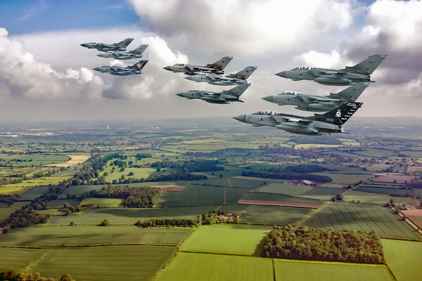 Farewell to the Tornado Picture Board by David Stanforth