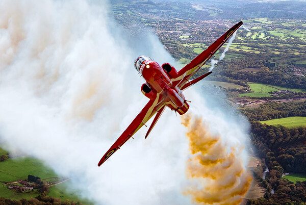 Red Arrow - Up in Smoke  Picture Board by David Stanforth