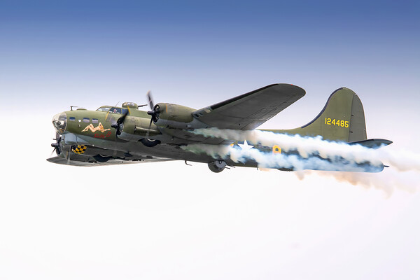 B17 bomber tribute to the fallen Picture Board by David Stanforth