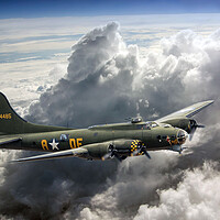 Buy canvas prints of B17 Memphis Belle by David Stanforth