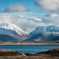 Buy canvas prints of Ballachulish and Glencoe  by Willie Cowie