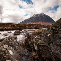 Buy canvas prints of Buachaille Etive Mor by Willie Cowie