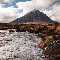 Buy canvas prints of Buachaille Etive Mor by Willie Cowie