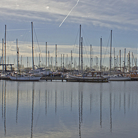 Buy canvas prints of  Glasson Dock by MICHAEL YATES