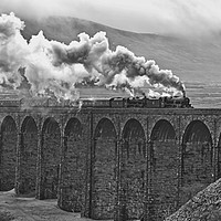 Buy canvas prints of Cumbrian Mountain Express by MICHAEL YATES