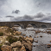 Buy canvas prints of Sligachan old Bridge - Isle of Skye by MICHAEL YATES