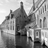 Buy canvas prints of Brugge on Sea by Darren Willmin