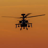Buy canvas prints of Apache Sunset by Darren Willmin