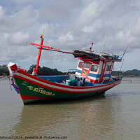 Buy canvas prints of Fishing Boat #1 by Annette Johnson
