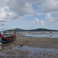 Buy canvas prints of Low Tide at Rawai by Annette Johnson