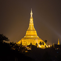 Buy canvas prints of  Shwedagon  Pagoda by Annette Johnson