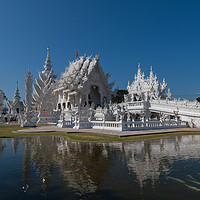 Buy canvas prints of Wat Rong Khun#1 by Annette Johnson