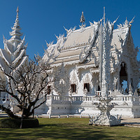 Buy canvas prints of Wat Rong Khun #3 by Annette Johnson