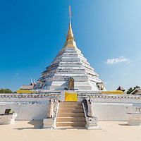 Buy canvas prints of Wat Chedi Luang- Phrae by Annette Johnson