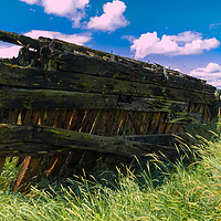 Buy canvas prints of Purton Hulks #1 by Annette Johnson