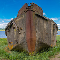 Buy canvas prints of Purton Hulks #3 by Annette Johnson