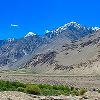 Buy canvas prints of Pamir Mountains in the Wakhan Valley #6 by Annette Johnson