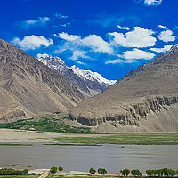 Buy canvas prints of Pamir Mountains in the Wakhan Valley #14 by Annette Johnson