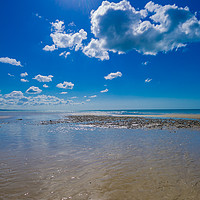 Buy canvas prints of Worthing Beach by Annette Johnson