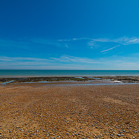 Buy canvas prints of Bexhill Beach #3 by Annette Johnson