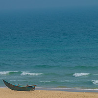 Buy canvas prints of Tan Thanh fishing Boats #2 by Annette Johnson