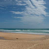 Buy canvas prints of Sun, Surf, Sea And Sand! by Annette Johnson