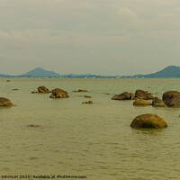 Buy canvas prints of Chalong Bay from Laem Ka Noi by Annette Johnson