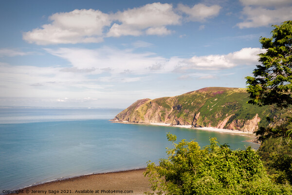 Majestic North Devon Coastline Picture Board by Jeremy Sage
