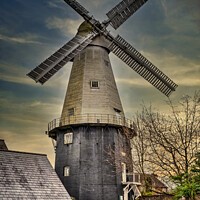 Buy canvas prints of Towering Union Mill by Jeremy Sage