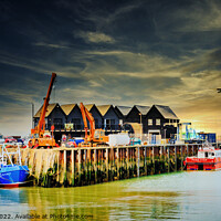 Buy canvas prints of Whitstable Harbour by Jeremy Sage