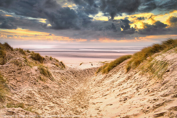 Coastal Serenity Picture Board by Jeremy Sage