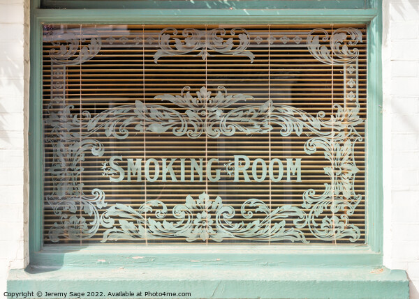 The Nostalgic Appeal of Smoking Rooms Picture Board by Jeremy Sage