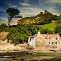 Buy canvas prints of Enchanting Lee Bay by Jeremy Sage