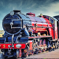 Buy canvas prints of "Exciting Steam Train Journey" by Jeremy Sage
