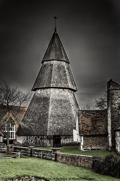The Unusual Detached Bell Tower of St. Augustine's Picture Board by Jeremy Sage