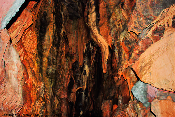 Majestic Cave Formation Picture Board by Jeremy Sage
