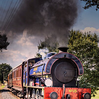 Buy canvas prints of Steaming through Kent by Jeremy Sage