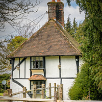 Buy canvas prints of Enchanting Medieval Cottage in Rural Kent by Jeremy Sage